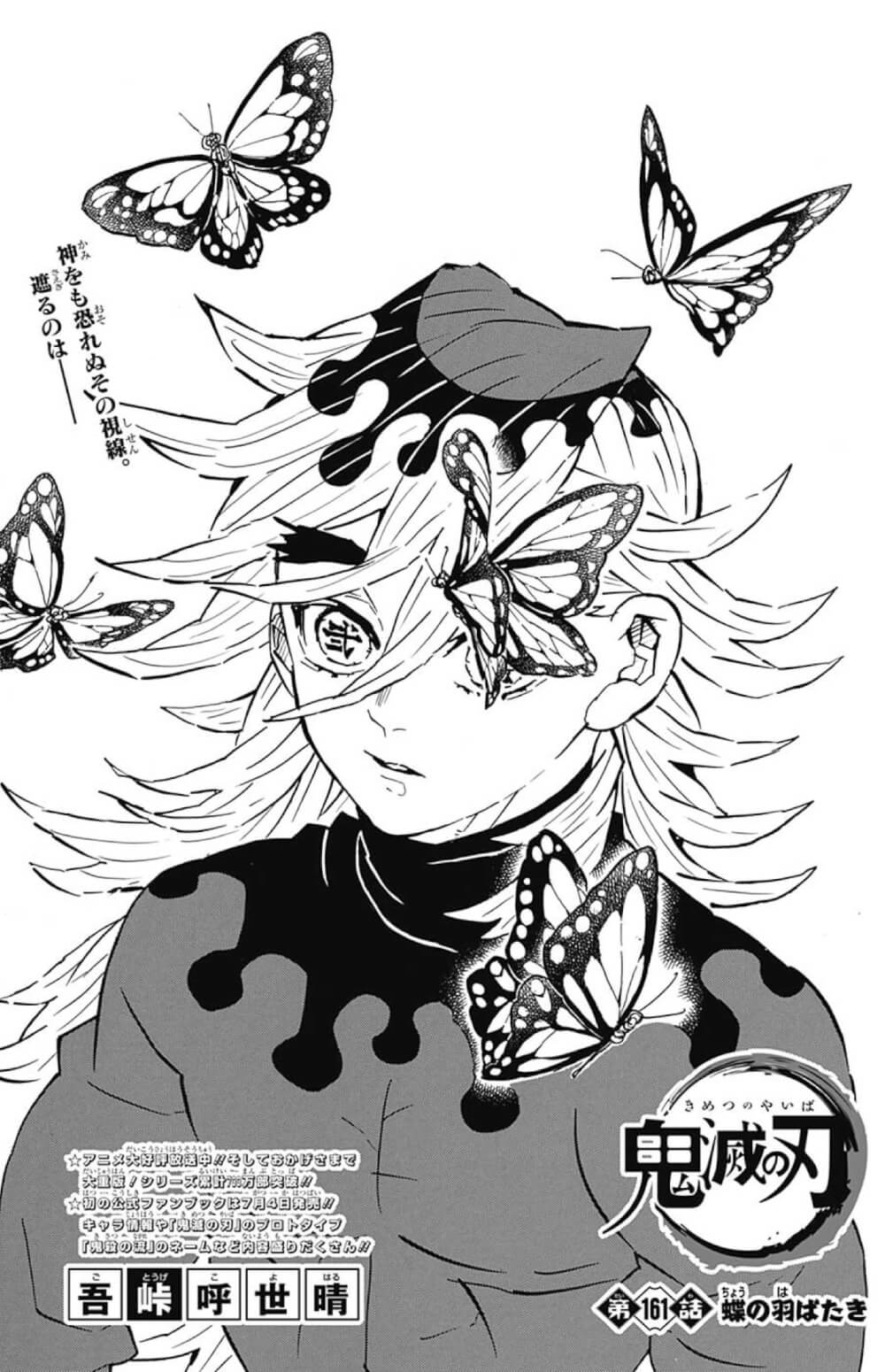 鬼滅の刃 第161話「蝶の羽ばたき」感想・考察, image size:1000x1550